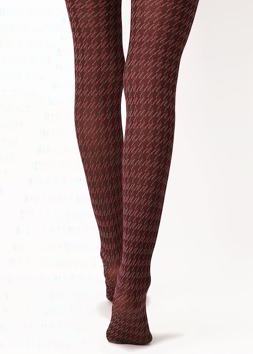 Oroblu Texture Pied De Poule Tights image