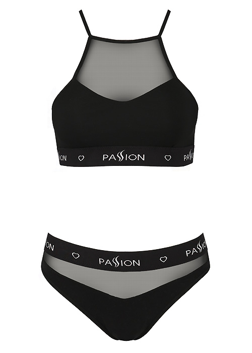 Passion Sports Edition Mesh Thin Strap Bra and Brief Set Zoom 4