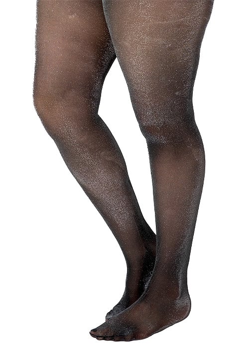 Pamela Mann All Over Glitter Curvy Super Stretch Tights image