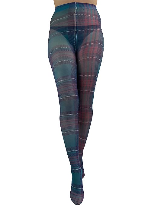 Pamela Mann Jackson Plaid Printed Tights image