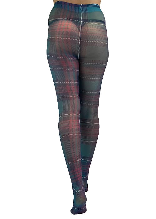 Pamela Mann Jackson Plaid Printed Tights image