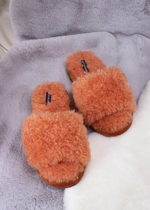 Pretty You London Candy Spice Slippers SideZoom 2