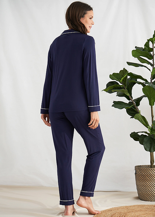 Pretty You London Midnight Bamboo Pyjama Set image