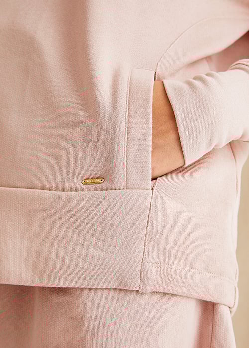 Pretty You London Rose Bamboo Leisure Crew Neck Sweatshirt image