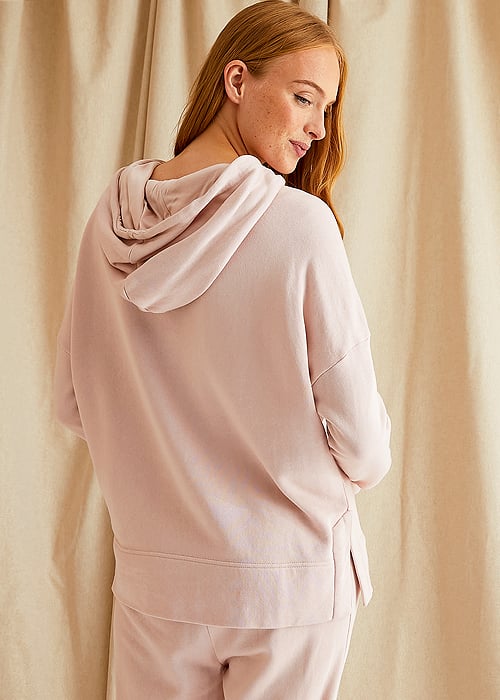 Pretty You London Rose Bamboo Leisure Hoodie image