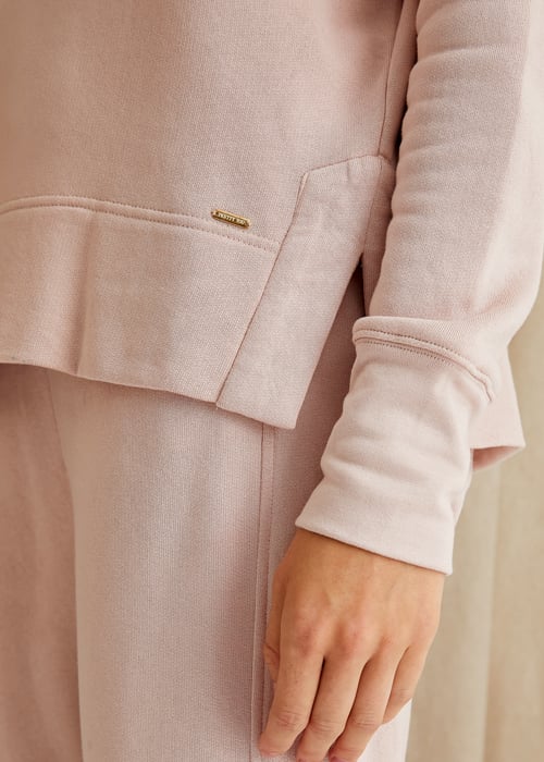 Pretty You London Rose Bamboo Leisure Hoodie image