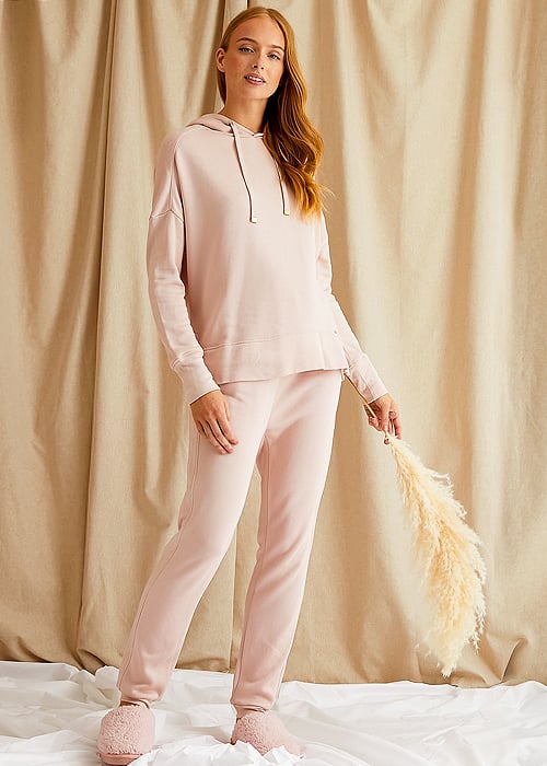 Pretty You London Rose Bamboo Leisure Hoodie image