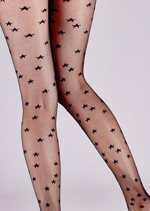 Pretty Polly All Over Star Tights image