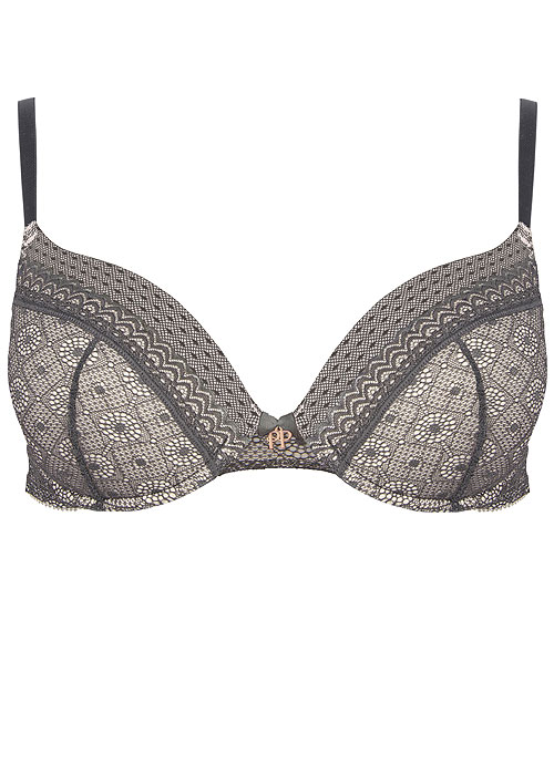 Pretty Polly Amber Padded Plunge Bra SideZoom 3