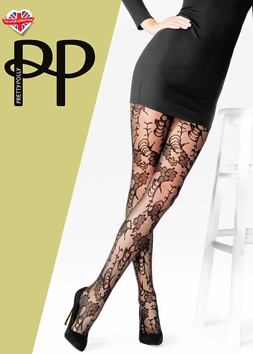 Pretty Polly Botanical Mesh Fashion Tights image