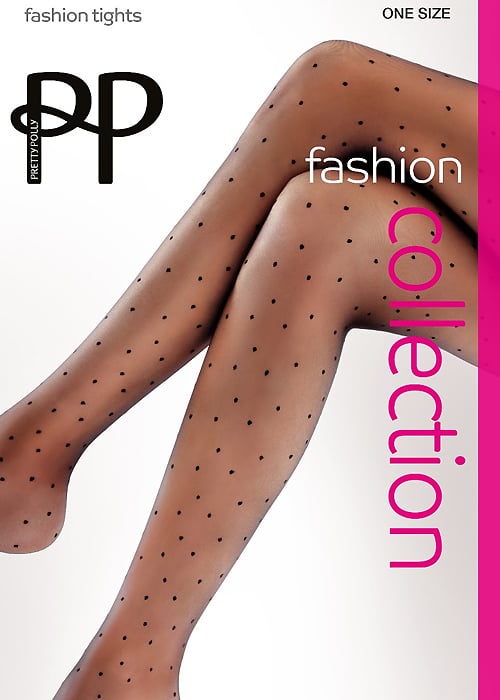 Pretty Polly Dots Fashion Tights SideZoom 3