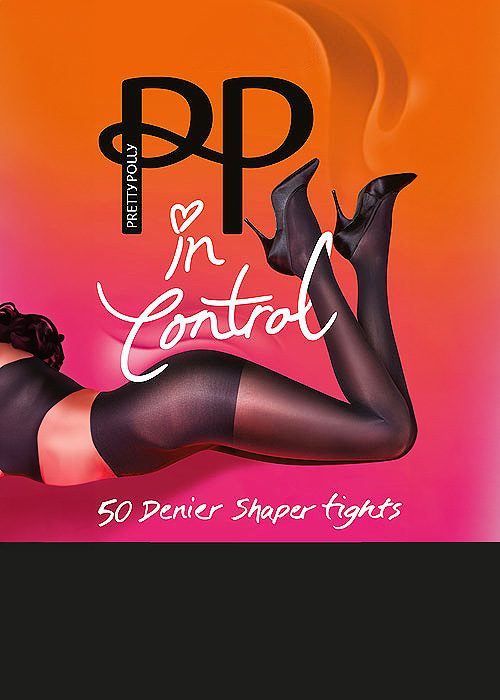 Pretty Polly In Control 50 Denier Opaque Shaper Tights Product image