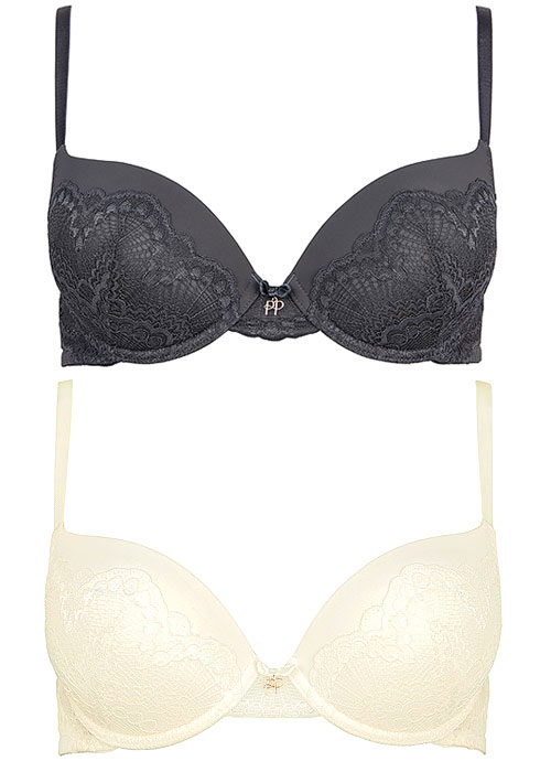 Pretty Polly Isabelle Padded Plunge Bra SideZoom 2