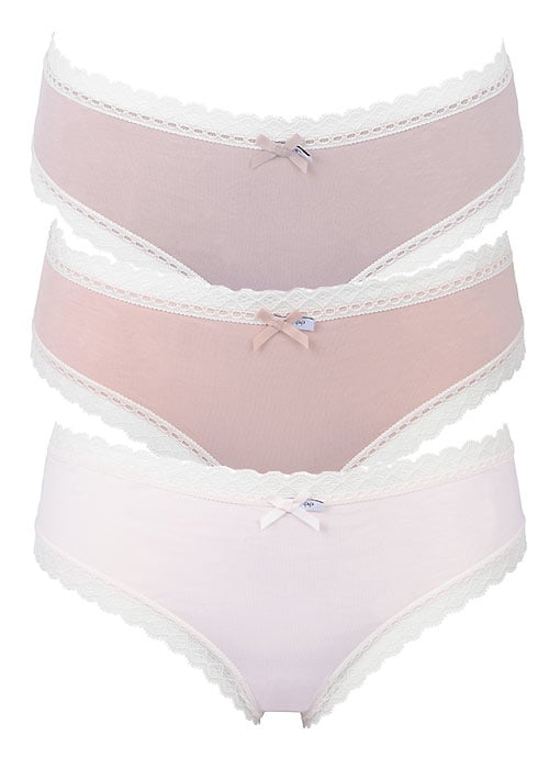 Pretty Polly Katrina Soft Touch Brazilian Briefs 3PP SideZoom 2