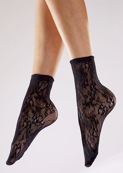 Pretty Polly Lace Sheer Socks