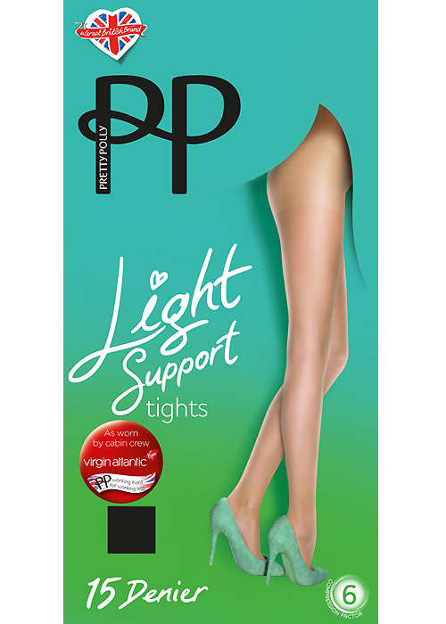 Pretty Polly Light Support Tights Factor 6