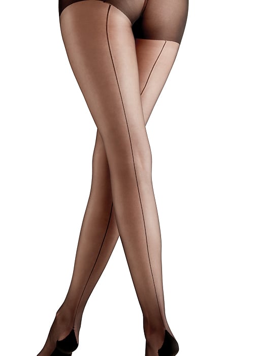 Pretty Polly Nylons Backseam Tights SideZoom 2