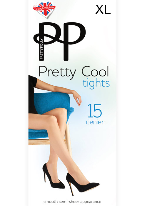 Pretty Polly Pretty Cool Crotchless Tights X Large