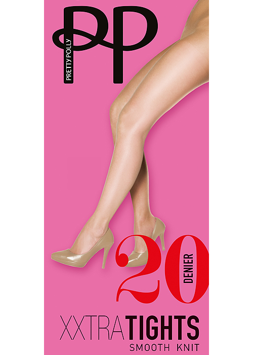 Pretty Polly Smooth Knit Tights X Large