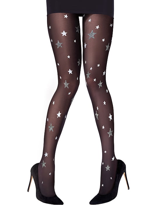 Pretty Polly Star Tights SideZoom 2