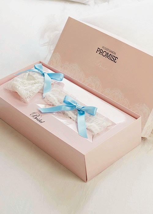 Promise Brides Gift Garter Band And Brief Set image