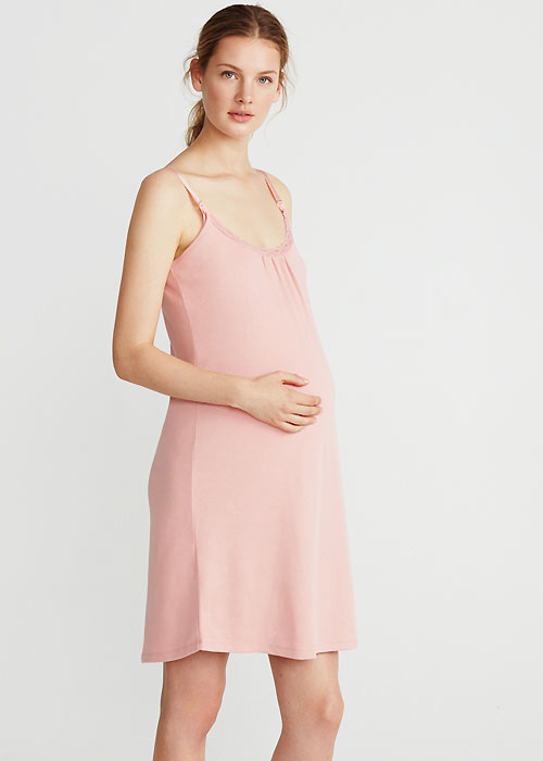 Promise Fedra Maternity Nightgown With Straps
