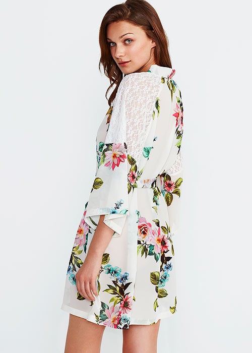 Promise Luxury Aida Floral Robe SideZoom 2