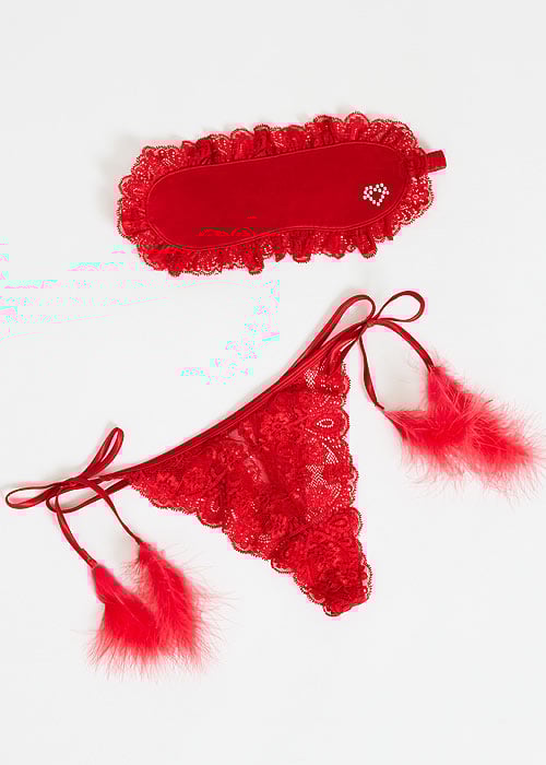 Promise Sexy Promise Sleep Mask And Thong Set image