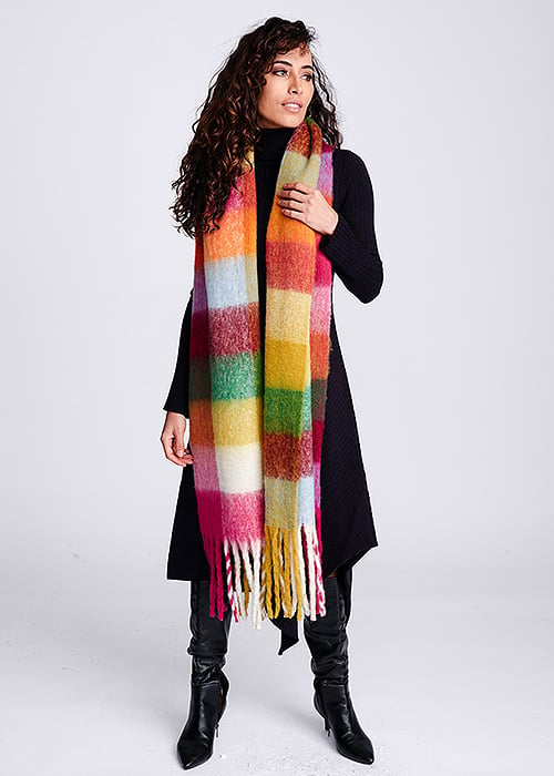 Pia Rossini Madeline Multicoloured Scarf