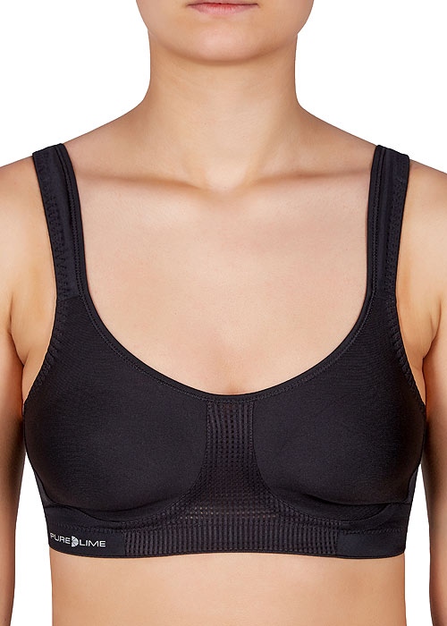 Pure Lime Support Medium Impact Bra image