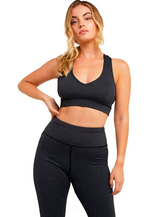 Wolf And Whistle Grey Marl Gym Leggings image
