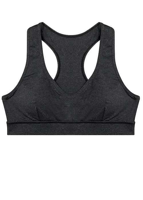 Wolf And Whistle Grey Marl Racer Back Bra Zoom 3