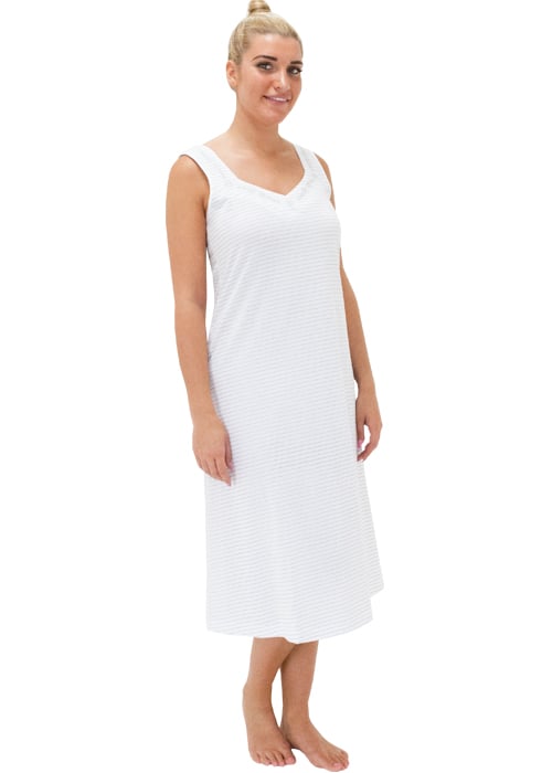 Repose Silver Cotton Nightdress image