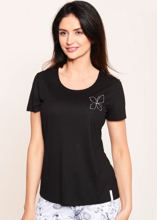 Rosch Be Happy Night Line Short Sleeve Top image