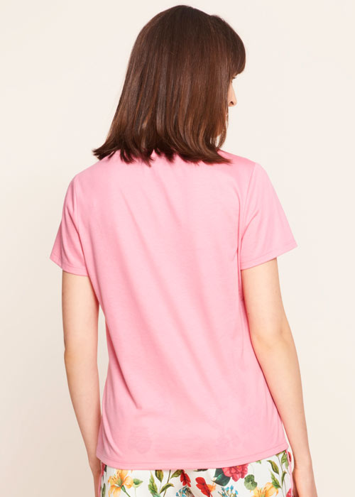 Rosch Be Happy Pink Short Sleeve Top image