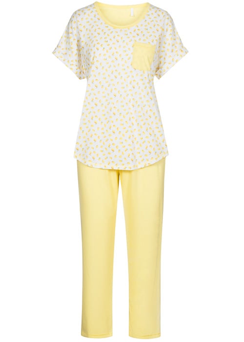 Pyjama citron on sale
