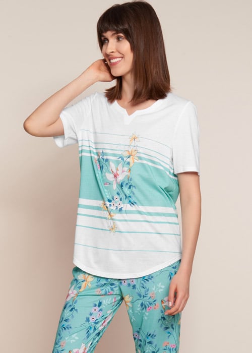 Rosch Summer Bloom Pyjama Set SideZoom 3