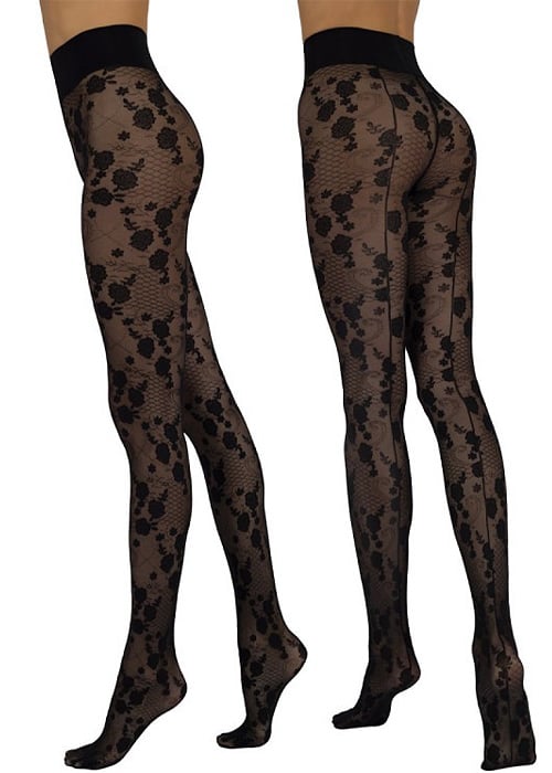 Sarah Borghi Loulou Floral Tights image