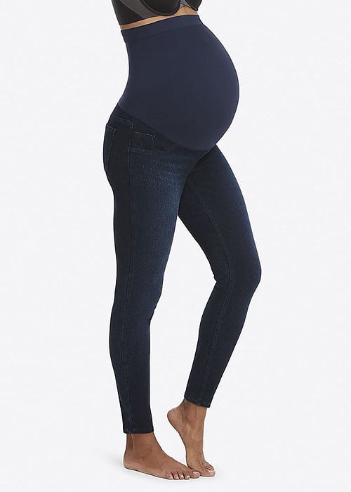 Spanx Mama Jean-ish Twilight Rinse Ankle Leggings SideZoom 2