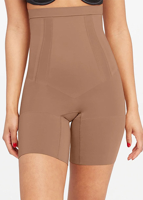 Spanx OnCore Cafe High Waisted Mid Thigh Short SideZoom 2