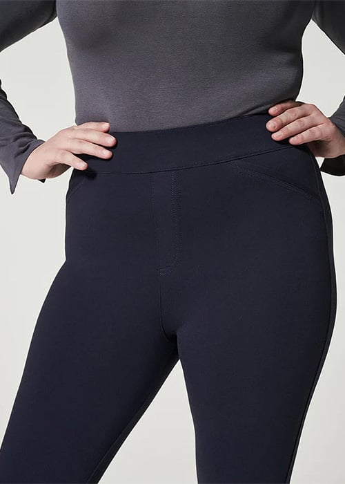 Spanx The Perfect Ankle Backseam Skinny Trousers image
