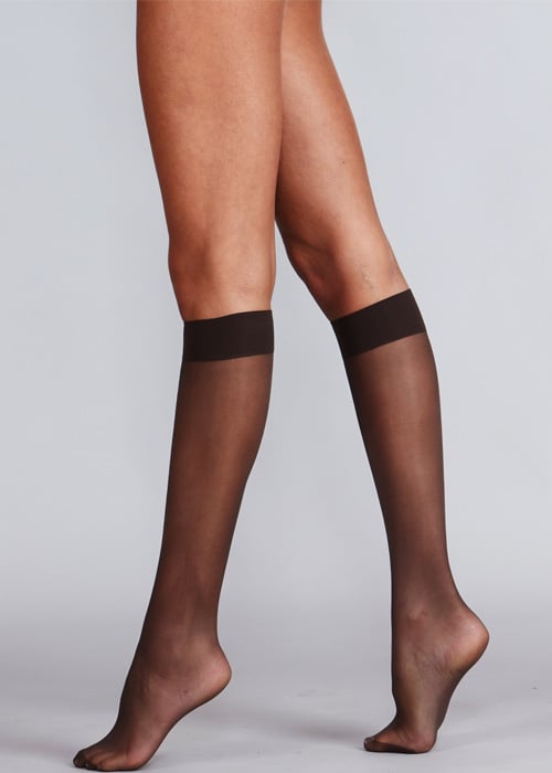 Silky Super Shine Knee Highs image