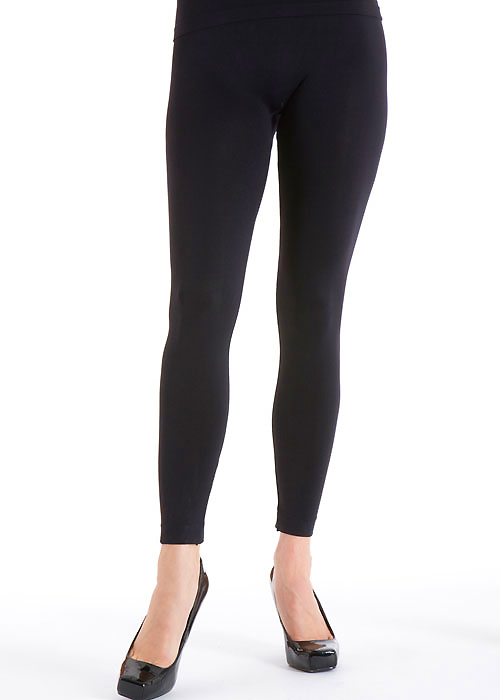 Silky 300 Denier Fleece Leggings SideZoom 3