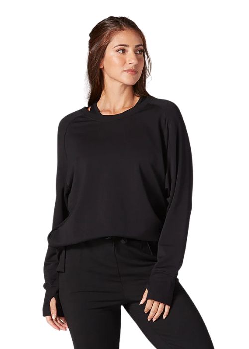 Tavi Noir Ebony Cosy Sweatshirt SideZoom 4