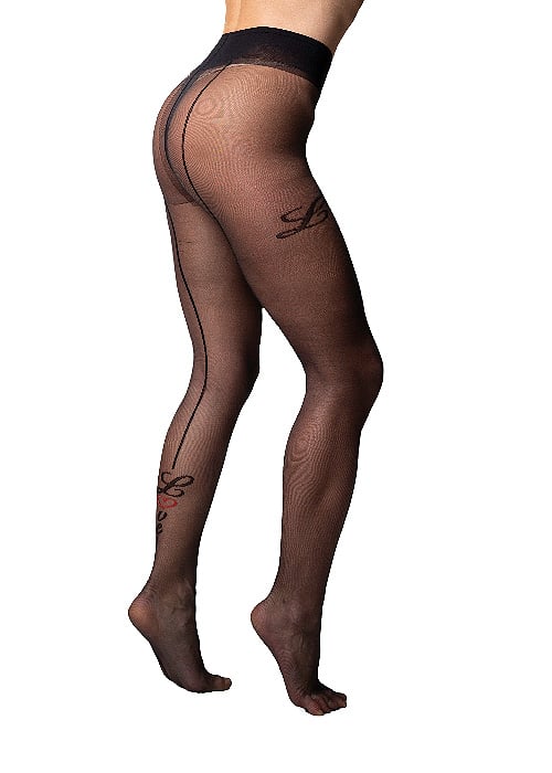 Trasparenze Antares Love Backseamed Tights SideZoom 3