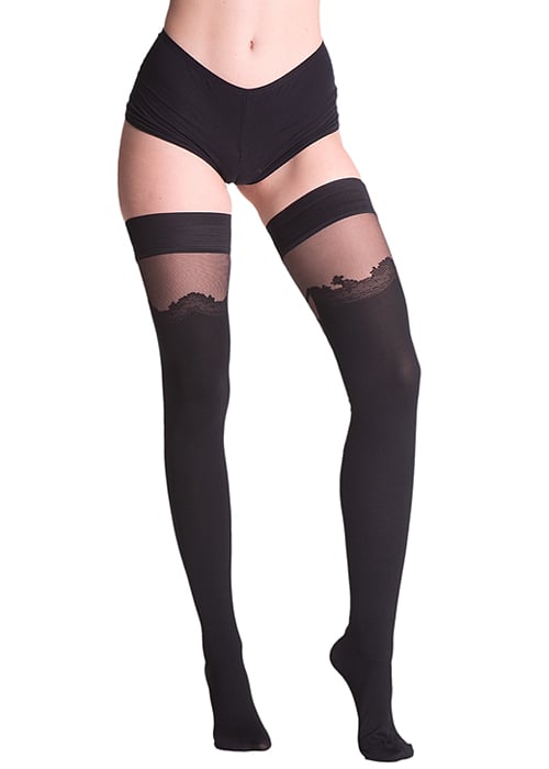 Trasparenze Clover Hold Ups SideZoom 2