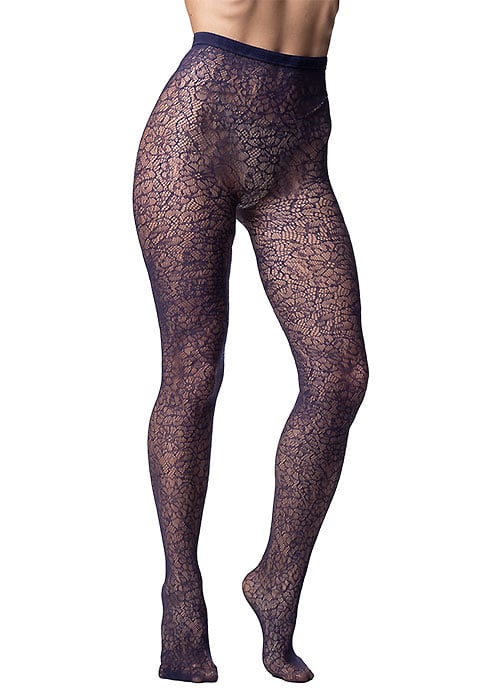 Trasparenze Shedar Floral Lace Net Tights SideZoom 2