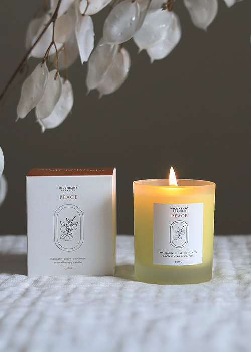 Wildheart Organics Peace Spa Candle