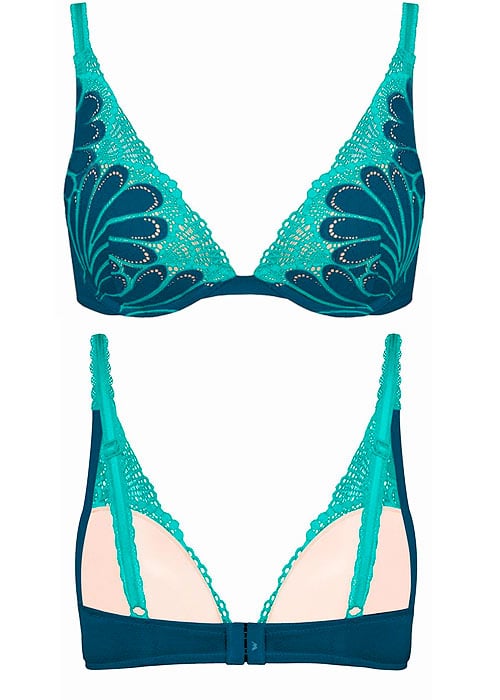 Wonderbra Refined Glamour Blue Triangle Bra image