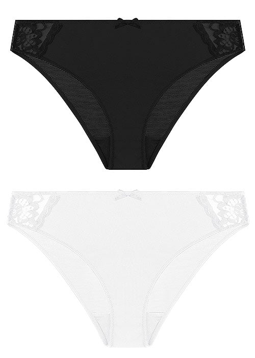 Wonderbra Twin Pack Brazilian Brief SideZoom 3